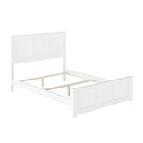 NEW Retails $690, Wayfair Amear Solid Wood Foundation Bed, Headboard and Footboard ONLY, Full/Double