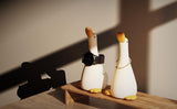 NEW Cute LED Duck Night Light, Rechargeable Silicone Squishy Light Up Duck Lamp, 3-Level Dimmable Nursery Night Lights for Toddler Baby Kids