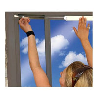 New in package! Door Genie Sliding Glass Door Closer, just PEEL IT, STICK IT, HOOK IT - that's it! Retails $55+