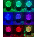 New Battery Operated Colour Changing Glitter Globe Accent Light Ball