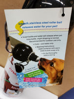 New 24 oz. Go Green Stainless Steel Pet Dog Water Bottle - Good Life Gear BPA-Free