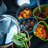 NEW Gourmet Nesting Mug + Bowl, Green! space-saving, insulated cup and bowl solution, great for camping & travel