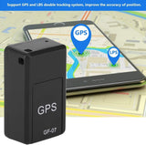 New GPS Locator, Black GPS Car , Multi-function Plastic Magnetic Mini Car GSM GPRS Real Time Tracking Locator Device for Child and Eldly, Anti-thief Positioning Locator Rechargeable