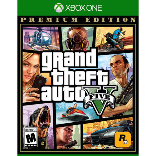 New! Case is damaged, game is perfect!  Grand Theft Auto V Premium Edition (Xbox One)