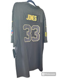 New Green Bay Packers #33 Aaron Jones Black 2020 Salute to Service Limited Replica Jersey sz XXL