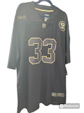 New Green Bay Packers #33 Aaron Jones Black 2020 Salute to Service Limited Replica Jersey sz XXL