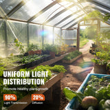 New Retails $80+ VEVOR Greenhouse Plastic Sheeting 12 x 50 ft, 6 Mil Thickness Clear Greenhouse Film, Polyethylene Film 4 Year UV Resistant, for Gardening, Farming, Agriculture, Garden
