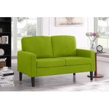 New in box! Wayfair Ebern Designs 53'' Upholstered Sofa Loveseat in Green! Retails $370+