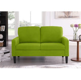 New in box! Wayfair Ebern Designs 53'' Upholstered Sofa Loveseat in Green! Retails $370+