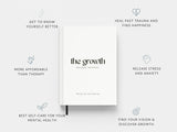 New The Growth Guided Journal | 100 Journal Prompts for Healing and Growth | Therapy Journal for Anxiety and Mental Health paperback– Oct. 13 2023, Retails $38+