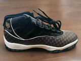New Gucci Brown/Black Air Jordan 11 Sneaker Shoes Men's Sz 7's, Women's 9