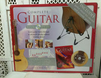 COMPLETE GUITAR BOOK & DVD WITH GUITAR STAND STEVE MACKAY NEW