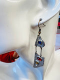 New Gypsy Craftsman Handmade Metal Drop Earrings