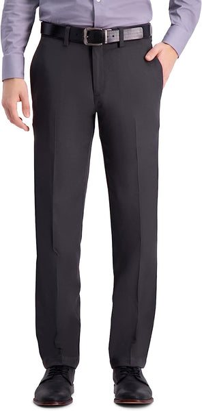 New with tags! Haggar Mens Cool 18 Pro Straight Fit Flat Front Pant in Dark Grey, Sz 36X32! Retails $60+ Haggar's most popular pant