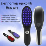 New Electric Massage Brush for Hair Loss Prevention and Scalp Stimulation! By utilizing different wavelengths of colored light, it enhances scalp health, stimulates hair growth, and improves overall hair quality.
