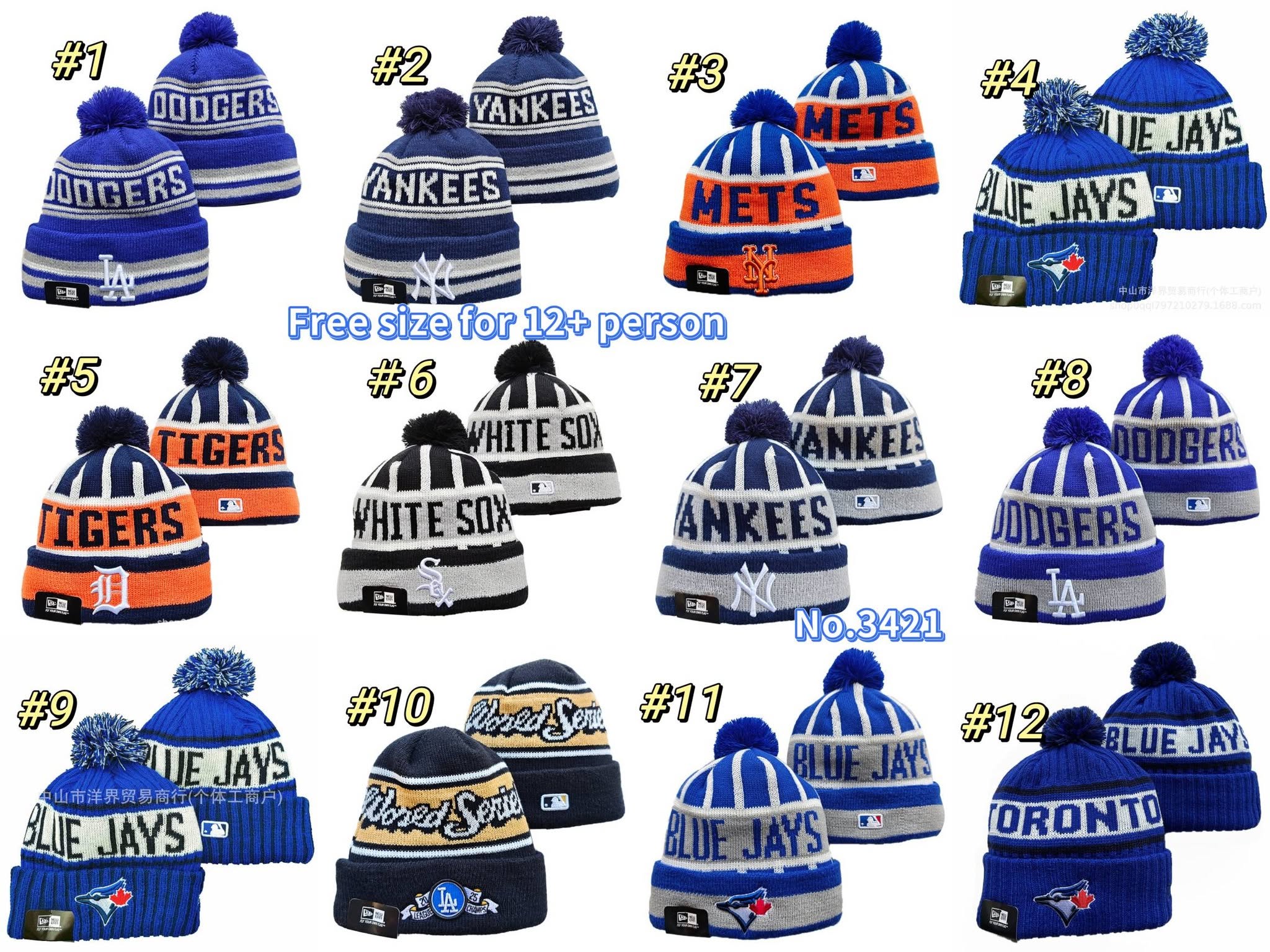 Sports Team Hats Free Size Fits Adults/Teens 12+ and 70 Styles to choose from! Tax included!