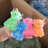 Highland cows toys No.34188 Size 8*6cm, 13 to choose from Tax included