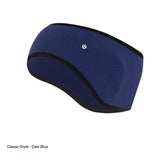 New LuLu Inspired DUPE Fleece Earmuff Headband with logo on side OURS IS DARK BLUE, one size fits all