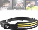 New Generic Othemo230 Head Light, Ultra Bright Lumenvira 230 Led Headlamp, Headlamp Rechargeable 230 Wide Beam Head Lamp Led with Motion Sensor Outdoor Waterproof Headlight