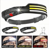New Generic Othemo230 Head Light, Ultra Bright Lumenvira 230 Led Headlamp, Headlamp Rechargeable 230 Wide Beam Head Lamp Led with Motion Sensor Outdoor Waterproof Headlight