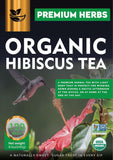 New Retails $80+ PREMIUM HERBS Hibiscus Tea 120 count| Hibiscus Tea Organic Flowers | Single Origin Source From Egypt | Great for Iced or Hot Brewed Herbal Green Tea | Caffeine Free 100% Natural Eco-Friendly Packaging