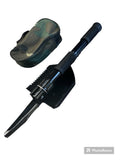 New Compact Collapsible Hiker's shovel with camo carry bag!
