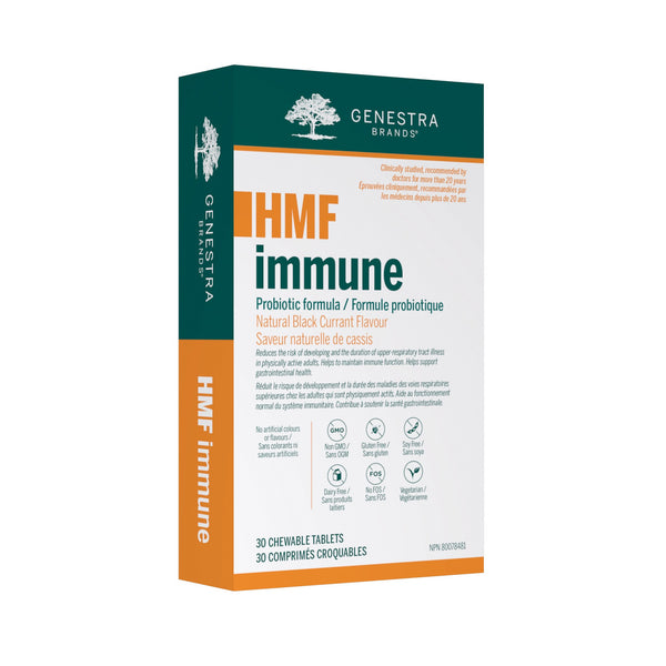 New sealed GENESTRA  HMF Immune 30 chewable Tablets! Retails $65+. BB: 08/25