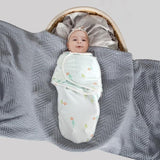New Baby Swaddle Blanket Boy Girl,Super Soft Material Newborn Adjustable Swaddles 2-Way Zipper Sleep Sack 1 Pack (Green Tree, Small/Medium | 0-3 Months)