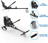 New Retails $229+ EVERCROSS Hoverboard Seat Attachment! This turns your hoverboard into a GoKart! Suitable for 6.5, 8,10 inch hoverboards, Suitable for Kids & Adults