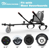 New Retails $229+ EVERCROSS Hoverboard Seat Attachment! This turns your hoverboard into a GoKart! Suitable for 6.5, 8,10 inch hoverboards, Suitable for Kids & Adults