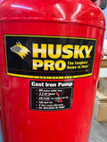 Large Husky Pro 60 Gallon Cast Iron Pump Air Compressor item has had very light use! Was stored for years, includes 14 day Guarantee!