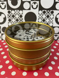 NEW Mickey Mouse FARKLE Game! Perfect travel size in a tin, excellent DCL Fish Extender FE Gift!