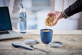 NEW Retails $34+ Mepal ELLIPSE 2 compartment Leakfree Lunch Pot, Nordic Denim! Freezer, microwave and dishwasher safe!