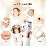 NEW Flend LE-701 Cordless Led Women's Epilator, Electric Facial Shaver with LED Light, Hair Removal Device for Face, Underarms, Legs, Arms, Bikini