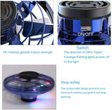 New Induction Flying Toy, Induction Top, 360 Degrees Rotating LED Mini Drone, Stress Off Flying Toy, Travel for Outdoor(Set of blue)