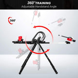 Retails $220 New ASSEMBLED ONETWOFIT Inversion Table, Heavy Duty Folding Inversion Machine with Comfort Backrest, Adjustable Height Inversion Table for Muscle Pain Relief