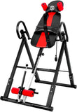 Retails $220 New ASSEMBLED ONETWOFIT Inversion Table, Heavy Duty Folding Inversion Machine with Comfort Backrest, Adjustable Height Inversion Table for Muscle Pain Relief