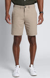 New with tags! Men's Jach's New York Tan Flat Front Chino Shorts, Sz 36 Waist! Retails $99+
