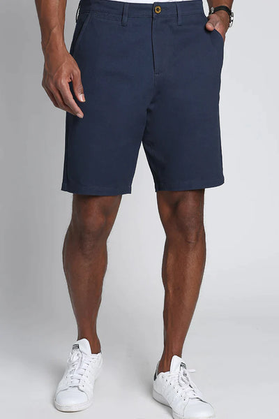 New with tags! Men's Jach's New York Navy Flat Front Chino Shorts, Sz 42 Waist! Retails $99+
