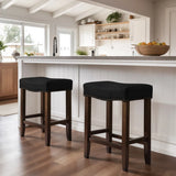 New in box! Retails $267+ Jaeshon Backless Stools for Kitchen Island, Modern Counter Height Stool, Black