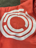 New MV Sport Oversized Sweatshirt Blanket – Fleece Knit Throw in Coral with Jane Street Logo Retails $122+
