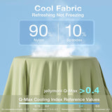 New JELLYMONI KING Cooling Comforter Kid Size, Double-Sided Cool Tech, Soft Cooling Comforter for Hot Sleepers, Breathable & Lightweight