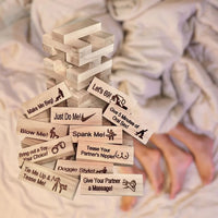 New Naughty Jenga Wood Building Tiles