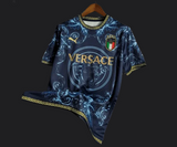 NEW Retails $120 2022/2023 Special Edition Versace X Italy Blue kit - Fan Version - GOATKITS Store Sz M