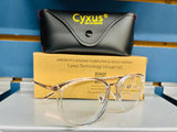 New Cyxus Jola Upgrade Blue light blocking eyeglasses! Includes Case, cleaning cloth & original box!