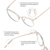 New Cyxus Jola Upgrade Blue light blocking eyeglasses! Includes Case, cleaning cloth & original box!