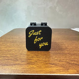 New 1pc Mysterious Middle Finger Surprise Box - 3D Printed Prank Toy for Adults, Black!