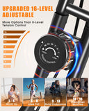 NIB! Folding Exercise Bike, 5-in-1 Foldable Stationary Bike Upgraded 16-Level Magnetic Resistance 10DB Near-Silent Bike Upright Retails $260+
