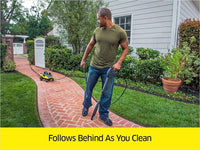 New Karcher 1800 PSI 1.30 GPM K 3 Follow Me Portable Electric Power Pressure Washer on Wheels with Vario & Dirtblaster Spray Wands! Only 4-wheeled electric pressure washer on the market! Retails $270+