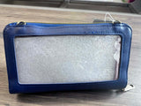 Inspired by Kate Spade Phone Wallet with crossbody strap, BLUE